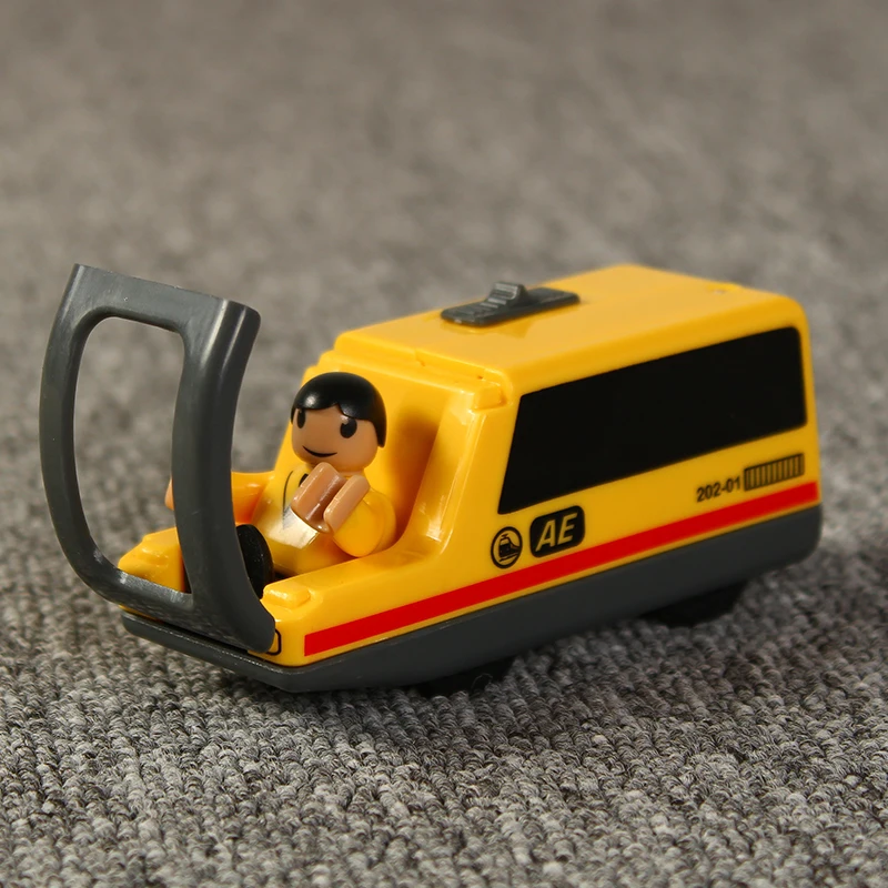 Детские игрушки для литья под давлением Магнитный слот Электрический поезд