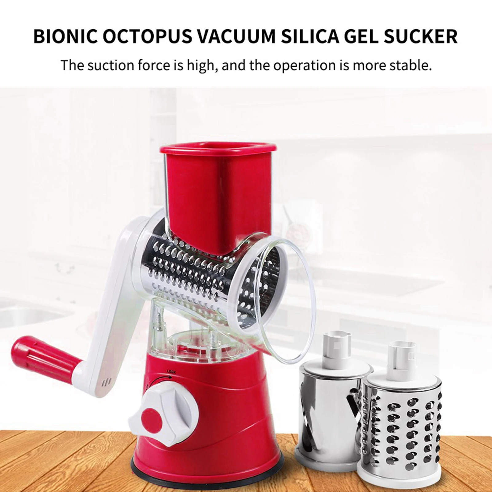 Вращающийся сырный Терка Slicer барабан ручной овощерезки кухонные приспособления