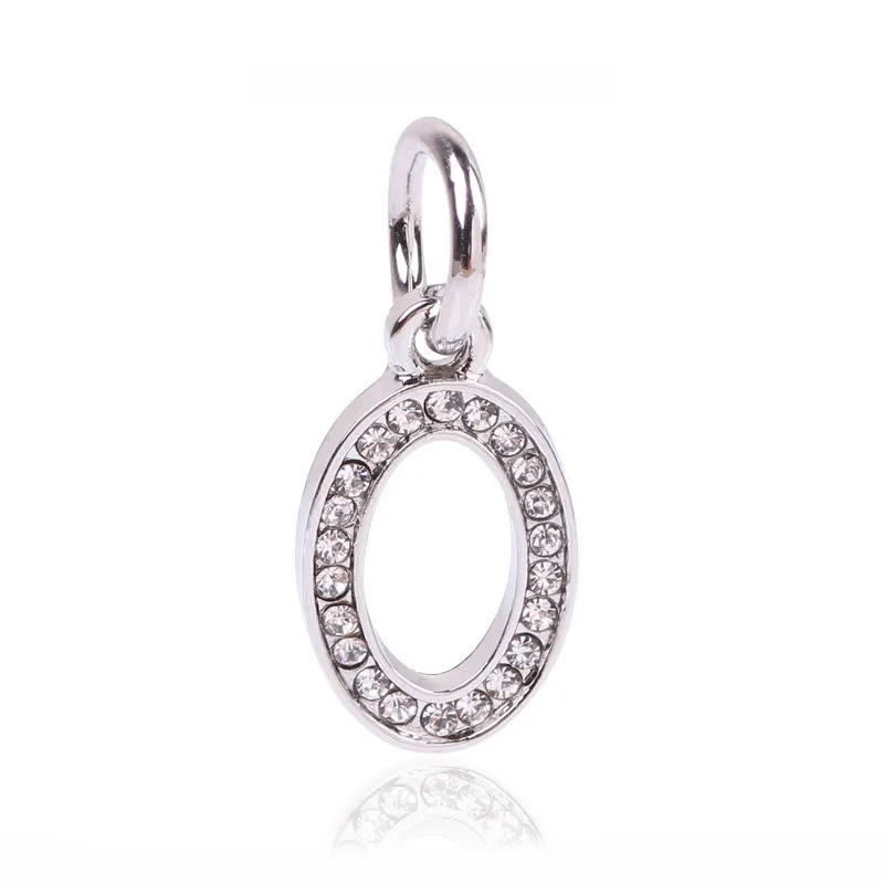 

New Women Silver Colour Digital Beads DIY Fashion Eternal Symbol Retaining Charms Fit Original Brand Bracelets Gifts For Goddess