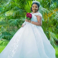 new sweetheart off the shoulder african wedding dresses vestido de noiva plus size appliques bridal wedding gowns custom made