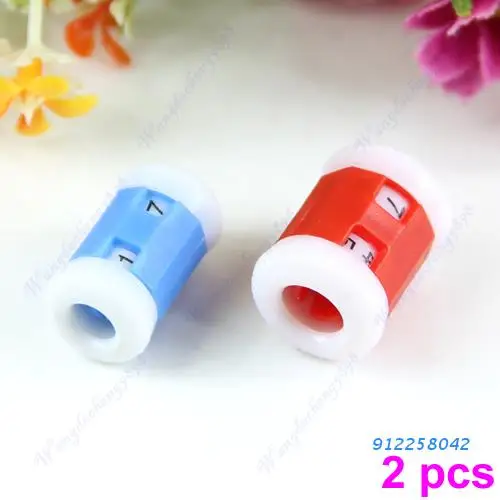 

2PCS/Set DIY Plastic Pride Row Counter 2 Sizes Knit Knitting Needles New Knitting Accessories Sewing Meter Tool