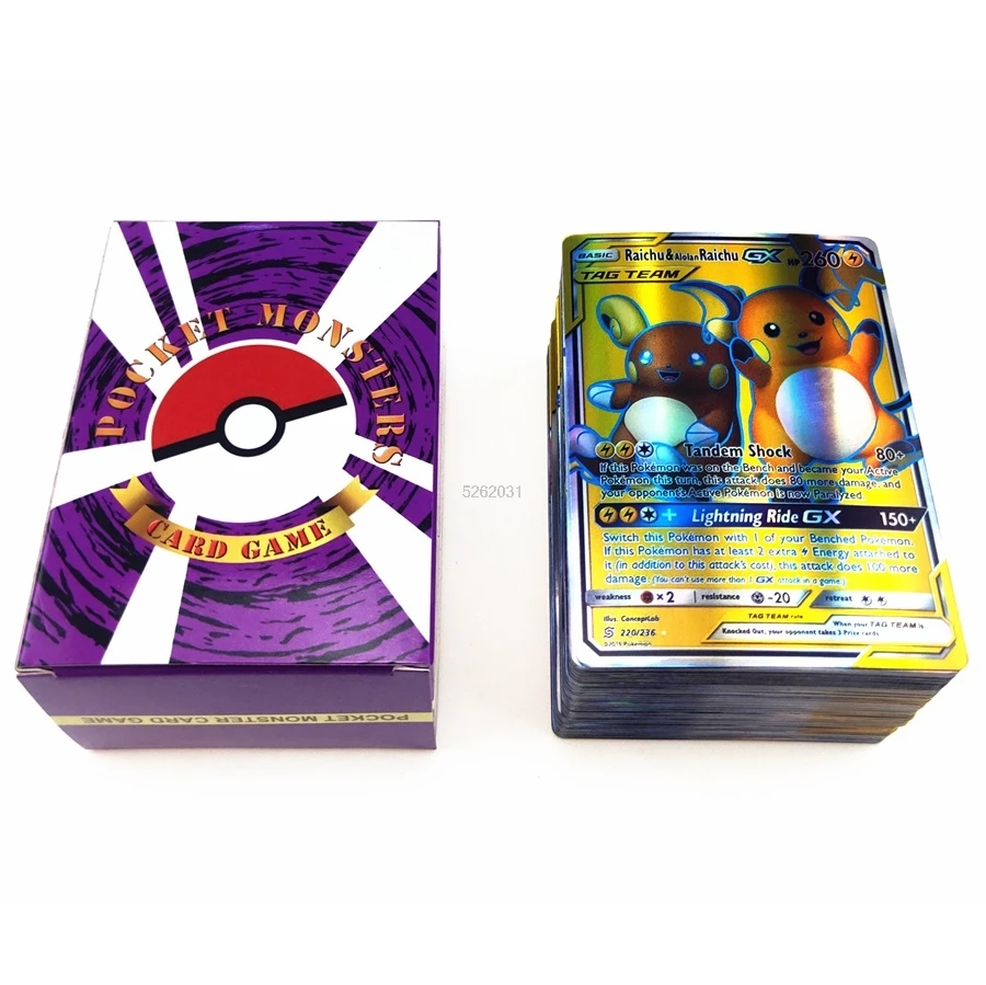 TOMY 120 шт карта покемона лот с 80tag команда 20 Мега ultra beast Gx | Игрушки и хобби