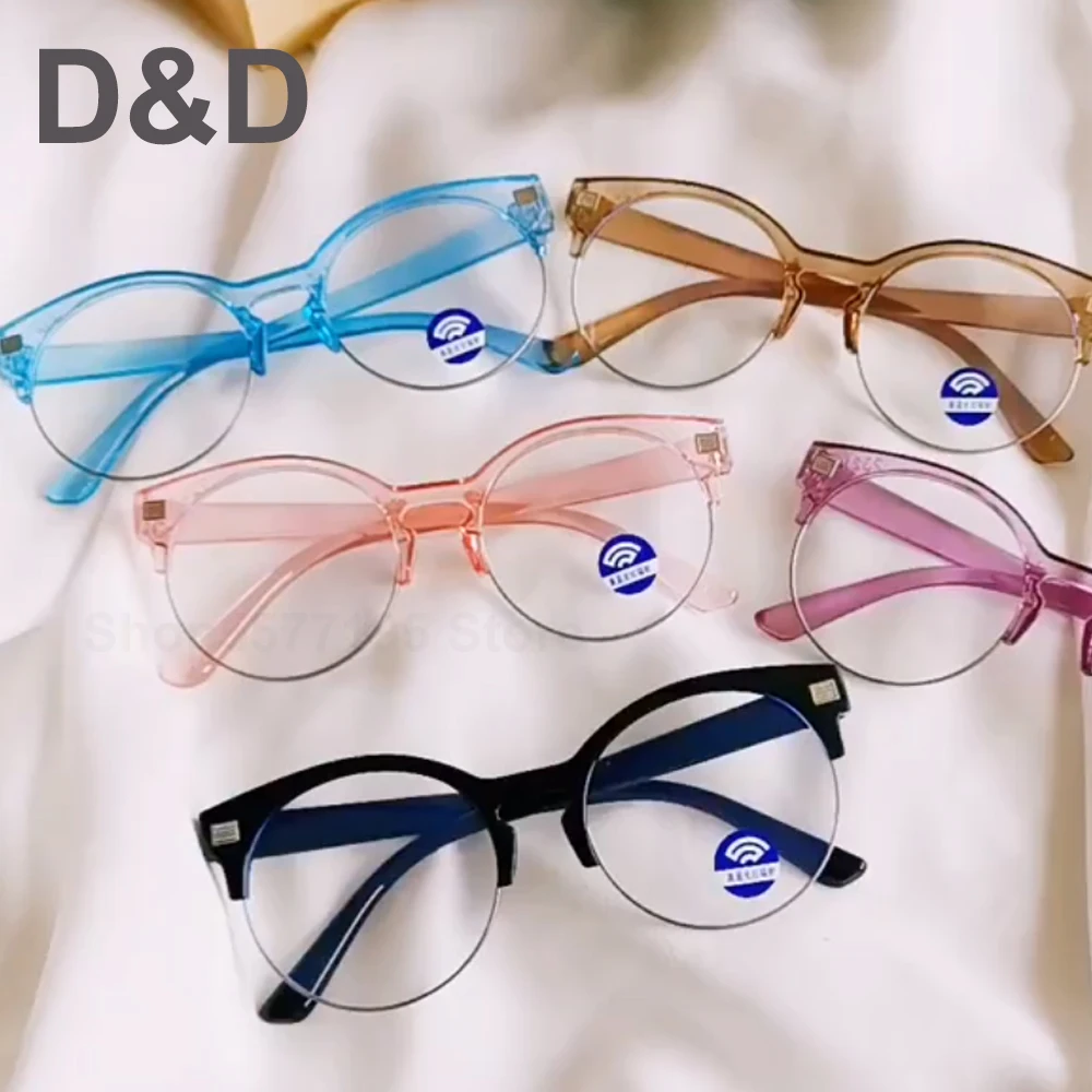 Фото Новинка 2021 очки с защитой от сисветильник детская оправа модные прозрачными