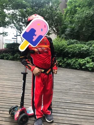 Красный костюм гоночного автомобиля для мальчиков детей водителя|costume for boys|cars