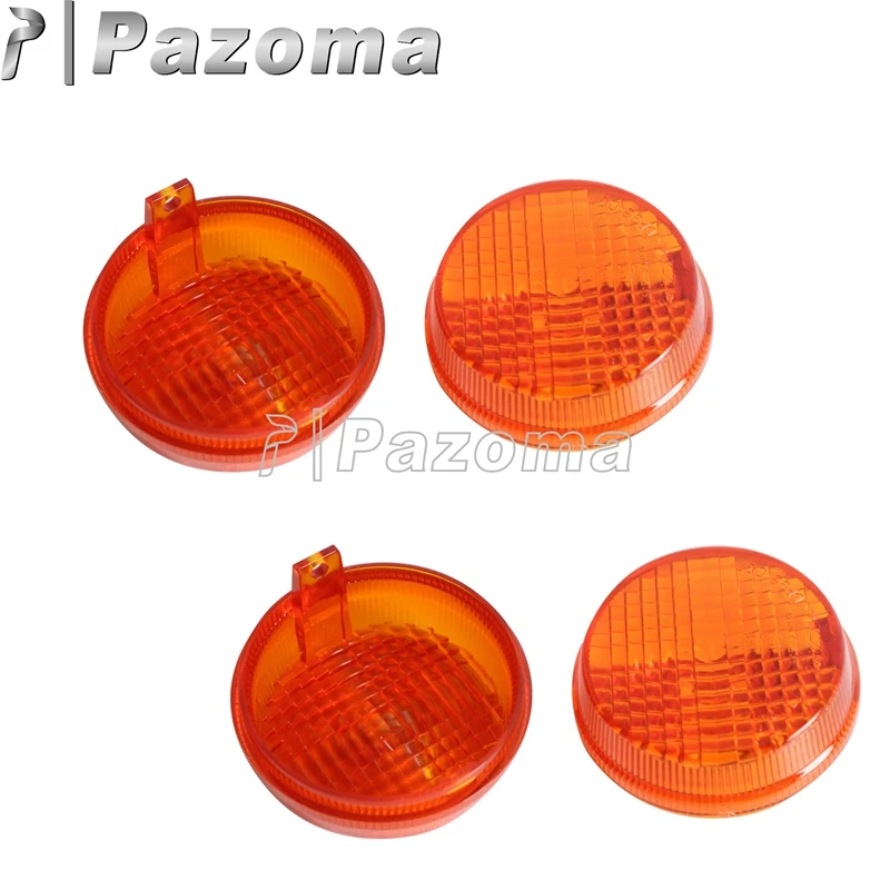 Мотоциклетные круизеры передние и задние пулевидные указатели поворота для Honda