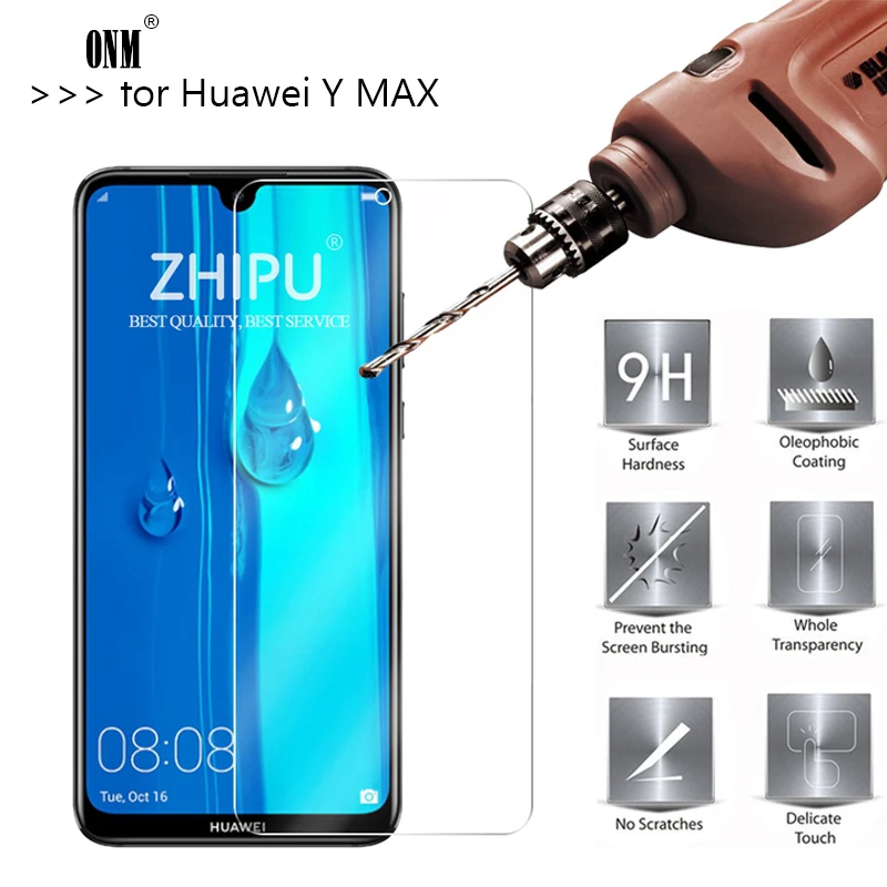 Закаленное стекло для Huawei Y MAX 7 12 защита экрана 2.5D 9H Премиум защитная