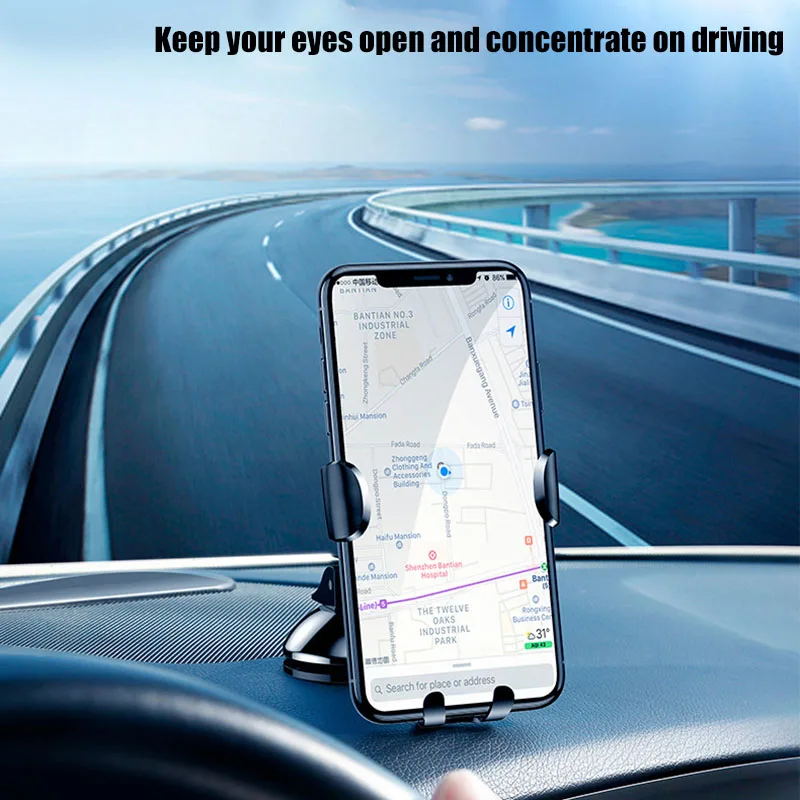 car phone holder mount convenience easy clamp air vent universal cell phone holder for smart phone support bracket accessories free global shipping