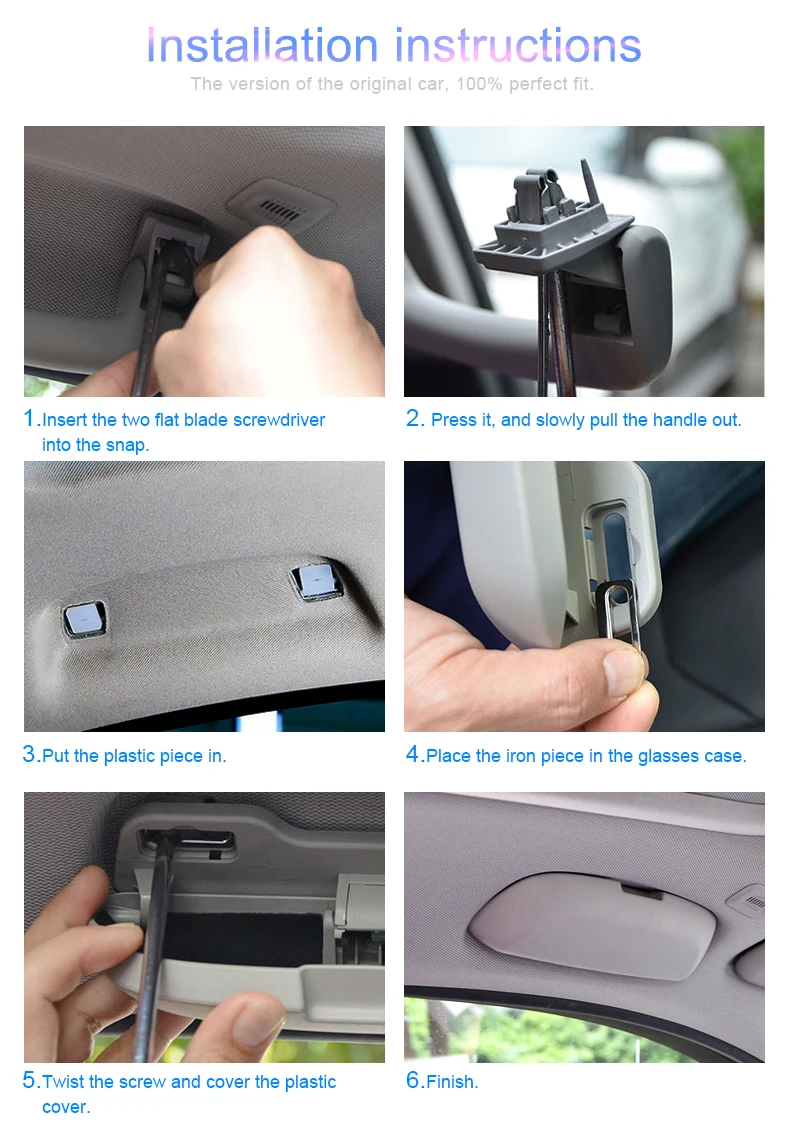 

For BMW 1 3 5 5gt 7 Series X3 X4 X5 X6 F20 F21 F30 F31 F34 F07 F10 F11 F18 F01 F03 G11 Car Sunglasses Case Glasses Storage Box