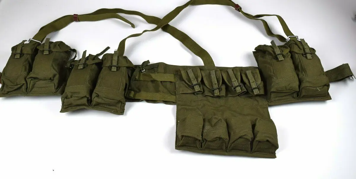 Военный избыток китайской винтовки 63 нагрудная установка BANDOLIER магнитная