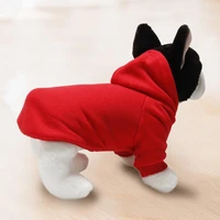 pet clothes fashion solid color warm puppy dog hoodies sweater coat sweatshirt pet clothes pet products dog supplies home garden
