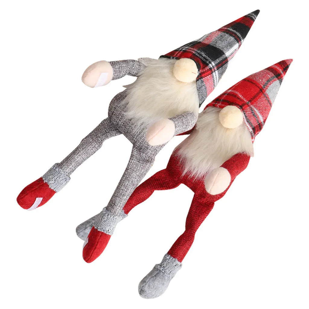 Рождественские украшения свитер Безликие кукольные бутылочки наборы одежды