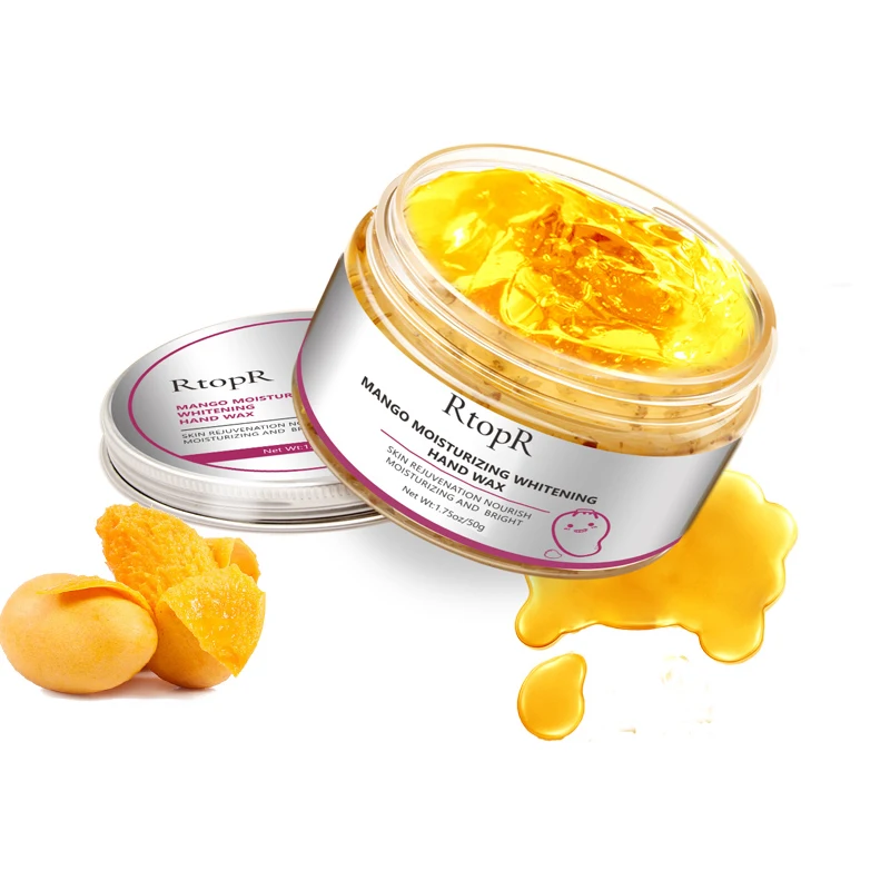 Парафиновая маска для рук отшелушивающая увлажняющая Омолаживающая