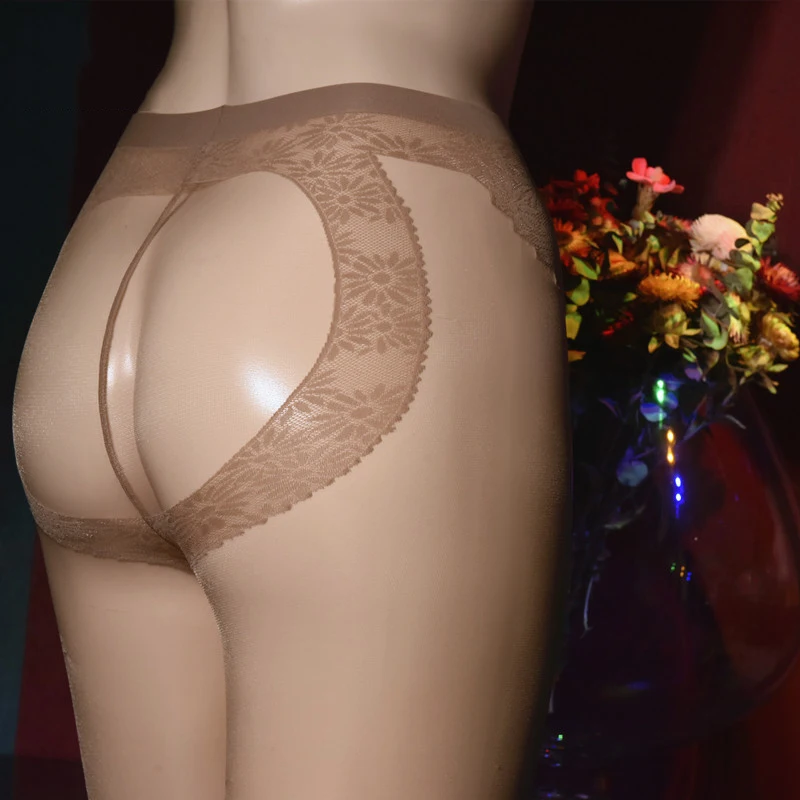 Колготки женские дышащие ультратонкие с рисунком розы | Женская одежда