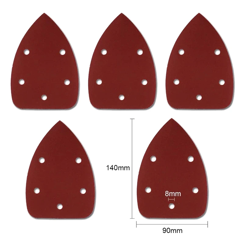 Горячая Распродажа 105 шт. шлифовальная бумага для детали мыши 40 60 80 120 180 240 320 Grits |
