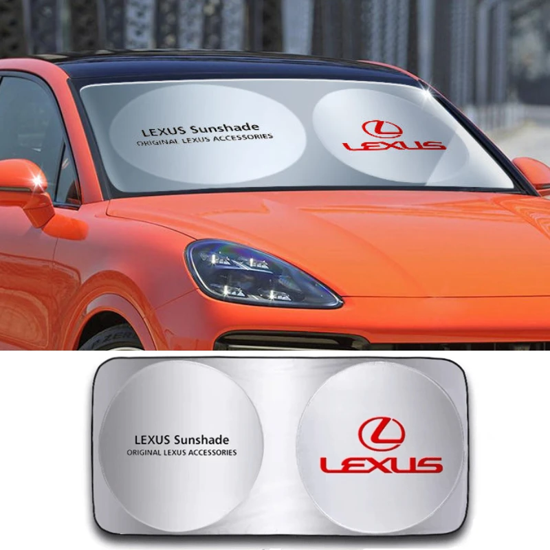 

For Lexus RX300 IS250 RX350 RX330 GS300 CT200H NX200T LX570 GX470 RX200T Car Front Sunshade Cover Sun UV Protection Accessories