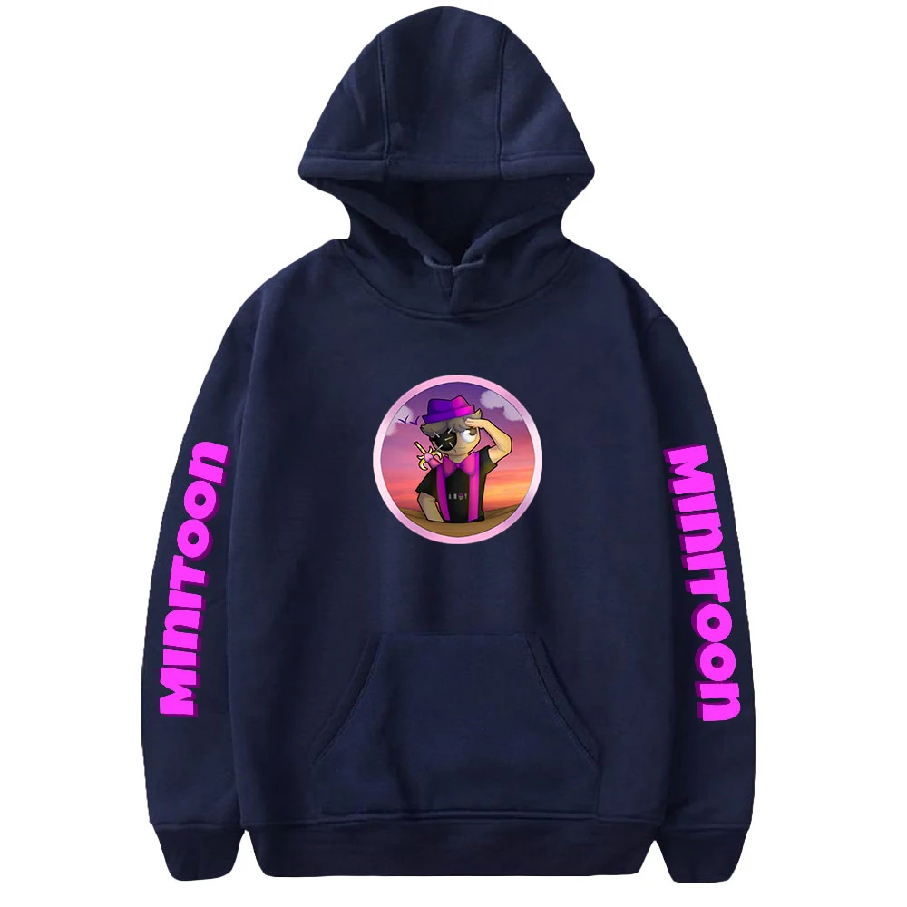 

2021 New Arrival Minitoon Print Autumn Winter Holiday Men/Women Hooded Sweet Streetwear Casual style the hoodies