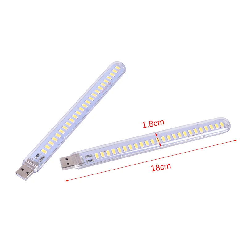 1pc 5V 12W USB LED Night Light 24 LEDs Reading Table Lamp Book Lights | Лампы и освещение