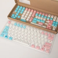 143 key small full set of pbt material cherry height sublimation keycap new pixel war theme mechanical keyboard cap