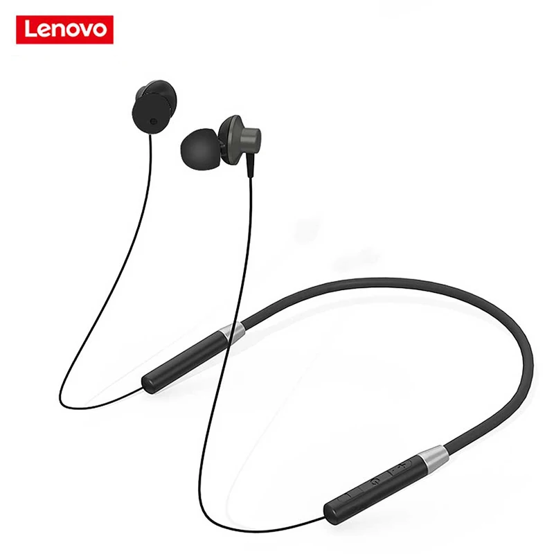 Bluetooth наушники Lenovo HE05 Беспроводные с микрофоном и защитой от пота|Наушники