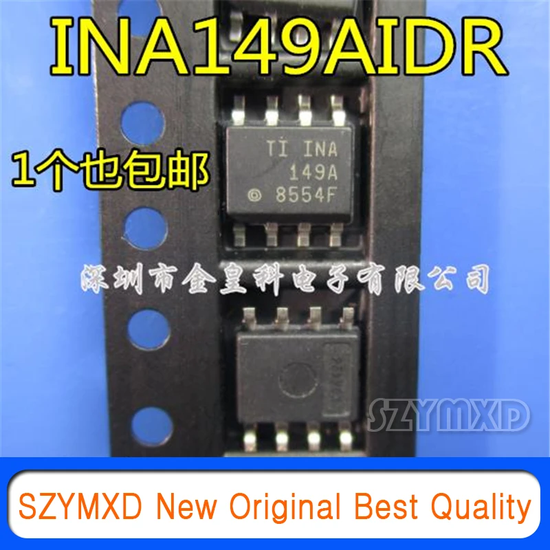 

5Pcs/Lot New Original INA149AIDR SOIC-8 INA149A SOP8 High Common Mode Voltage Differential Amplifier Chip In Stock