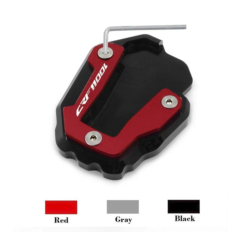 

Motorcycle Kickstand Sidestand Stand Extension Pad for Honda CRF1100L Africa Twin Adventure Sports DCT 2019-2021