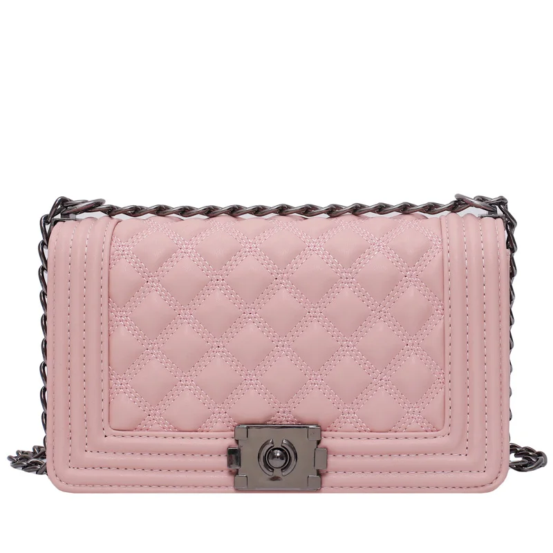 Розовые сумки через плечо Sugao для женщин, дизайнерские кошельки и сумочки, роскошные сумки, женские сумки, дизайнерская сумка на цепочке раз... от AliExpress RU&CIS NEW