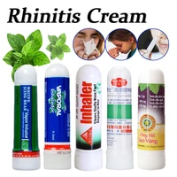 7styles 2pcs nasal inhaler rhinitis mint cream original refresh cool unisex essential oil runny herbal ointment health care tool