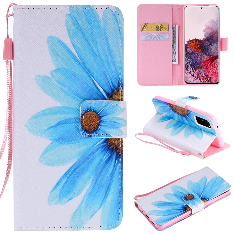 Чехол кошелек для Samsung Galaxy S20 Ultra S10 5G S8 S9 A51 A71 A50 A50S A30S A40 A20 A30 A70 A7 J4 J6 Note