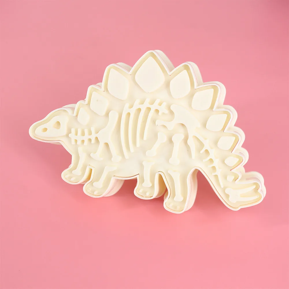 Динозавров Детская формочка для печенья Форма выпечки помадной глазури 3D формы