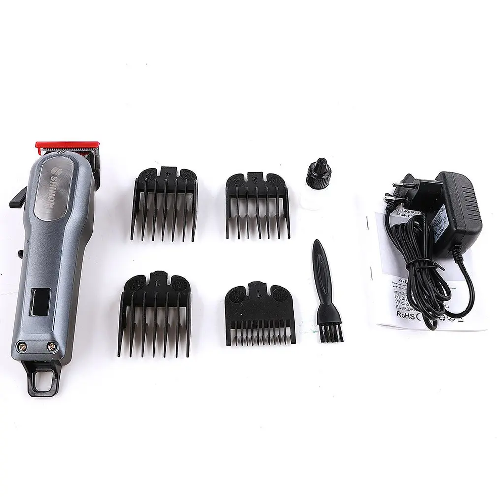 SH 1888 машинка для стрижки волос с цифровым дисплеем перезаряжаемая электрическая