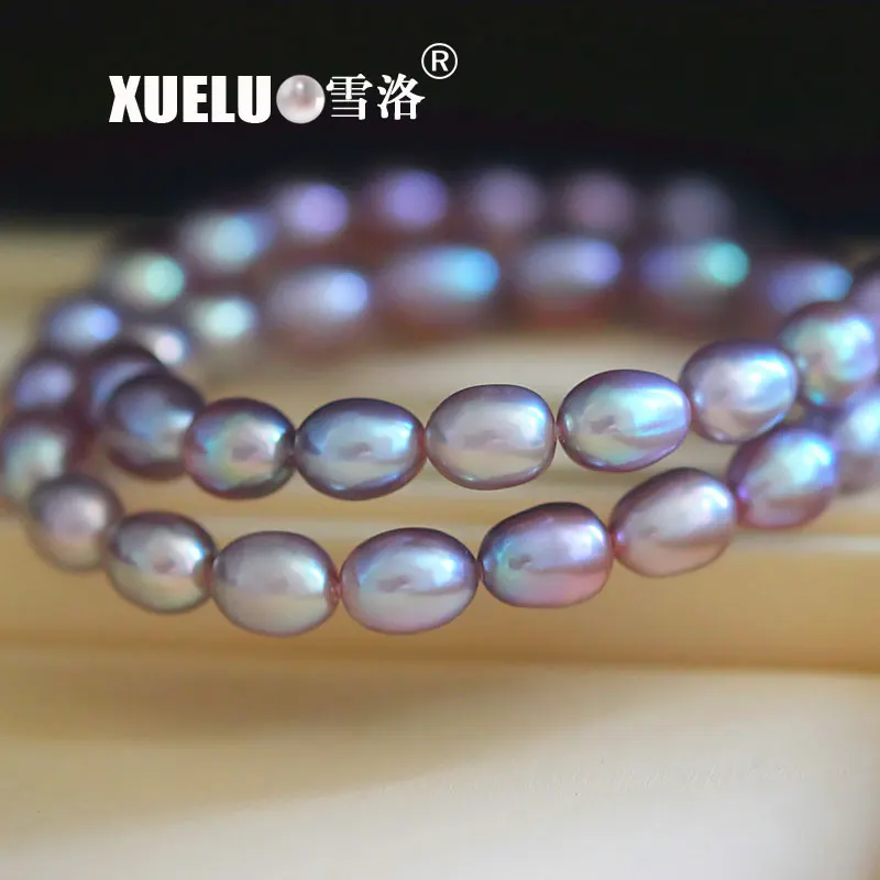 XUELUO натуральный пресноводный жемчуг колье ожерелье для женщин 8-9 мм Высокое