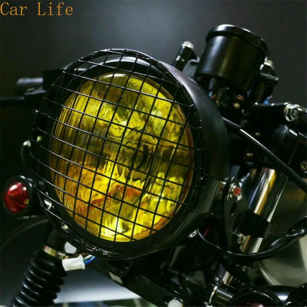 Верхняя универсальная 6 1 дюймовая ретро-стильная мотоциклетная Сетчатая