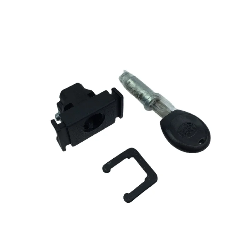 

1pcs For Santana 3000 Zhijun car glove compartment storage copilot front lock cylinder with a key lock shell Key core