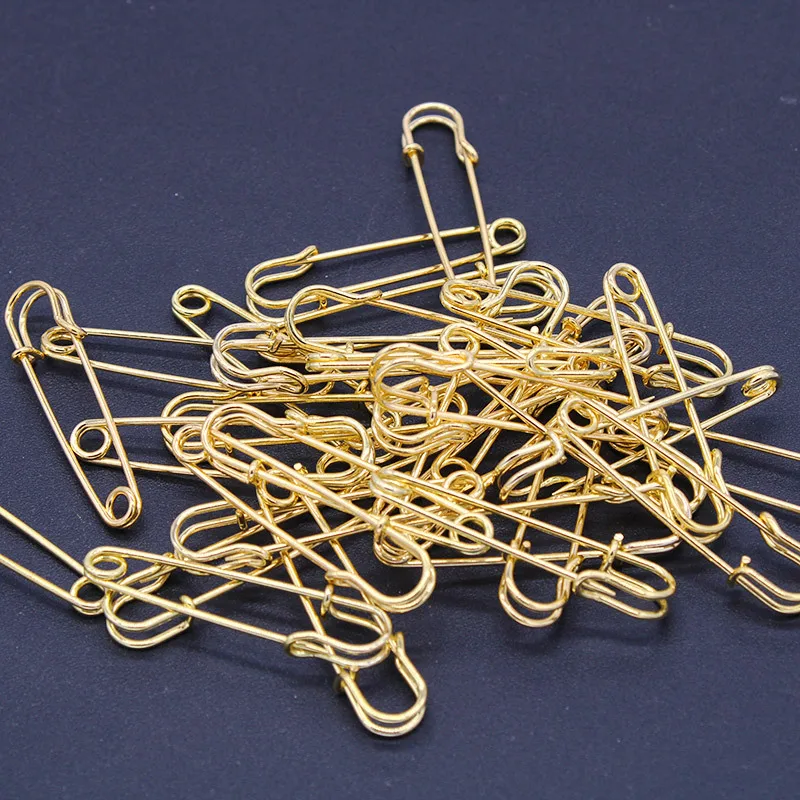 100 шт. большие металлические булавки брошь Пряжка для шаль свитера инструменты