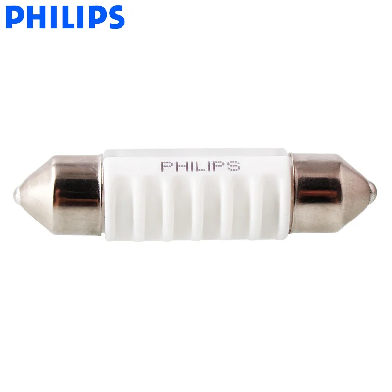 Philips LED Fest Festoon 38mm Ultinon 6000K Cool Blue White Light Bright Interior Car Reading 11854ULW X1 | Автомобили и
