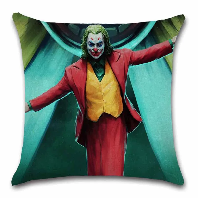 9 Бэтмен враг emerge Joker фильм украшение чехлов на подушки мягкий офисный стул, софа декоративная наволочка для дома гостиной друг подарок - Цвет: 9