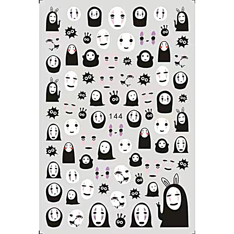

10-13PCS 3D Nail Art Decals Cartoon Girl Bear Self Adhesive Nail Stickers Rainbow Gel Stickers Flowers Leaves DIY Nail Slider Se