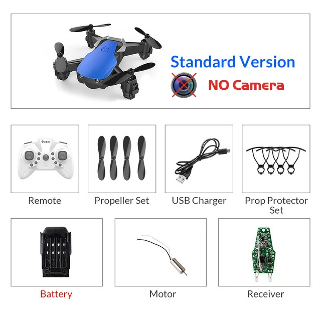 blue30w1battery Eachine E61 E61HW Мини WiFi FPV с HD камерой высота режим удержания складной Радиоуправляемый Дрон Квадрокоптер RTF - Цвет: blue30w1battery