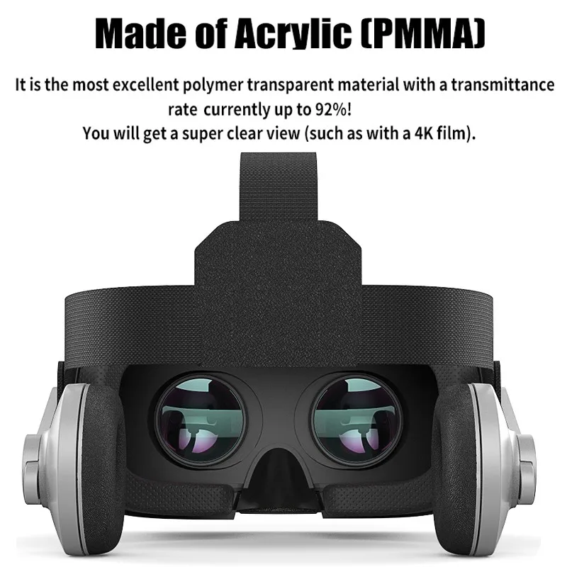 Шлем 9,0 VR Очки виртуальной реальности 3D очки Google Cardboard VR гарнитура коробка для 4,0-6,3 дюймового смартфона