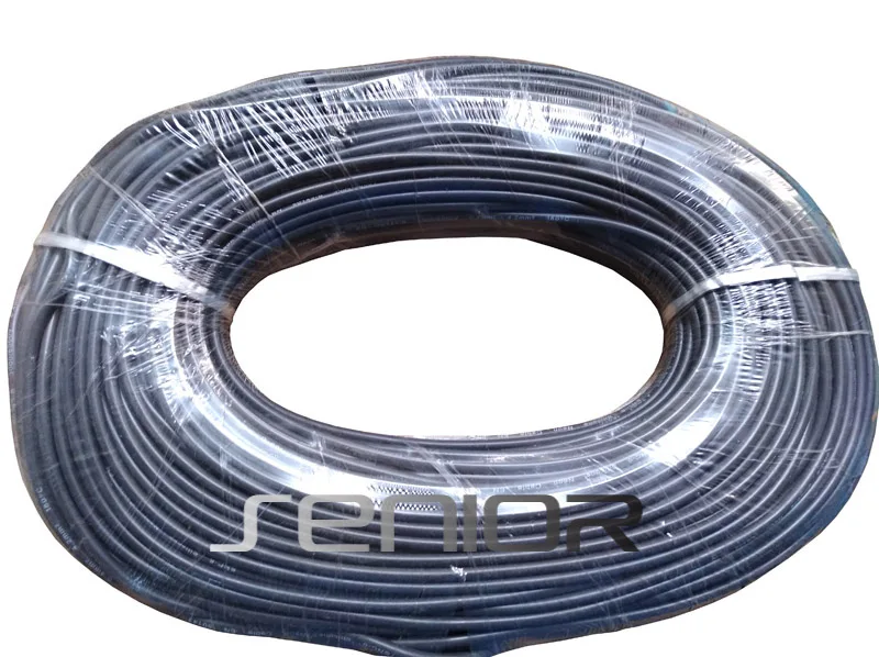 Кабель неоновый 100 м/лот силиконовый высокое напряжение 6/10/15 кв180 ℃ диаметр 4 2/6 3/7 5