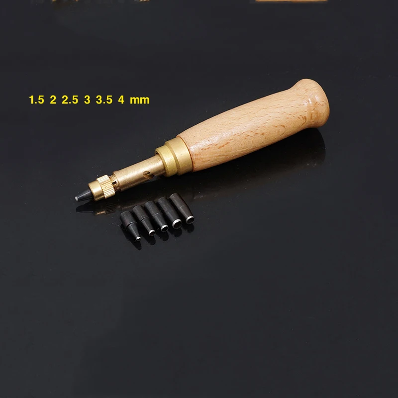 

Leather Craft Tools Kit 18pcs / Set Stitching Carving Working Sewing Saddle Groover Leathercraft Punch DIY Edge Beveler Skiving