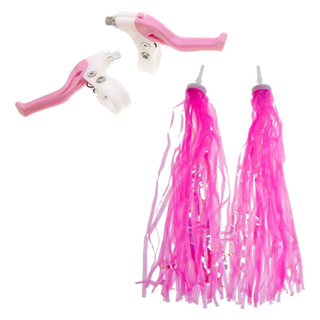 Детский велосипед для девочек и мальчиков серпантин в руль ручка кисточки Легкое