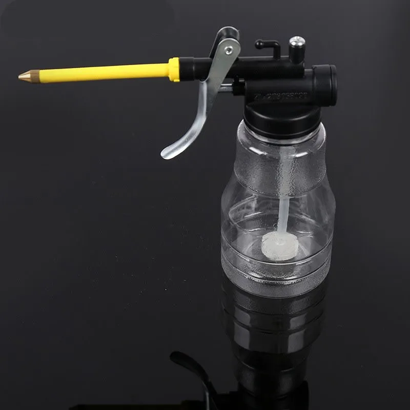Масленка смазки пластиковый машинный насос прозрачный смазочный пистолет шланг
