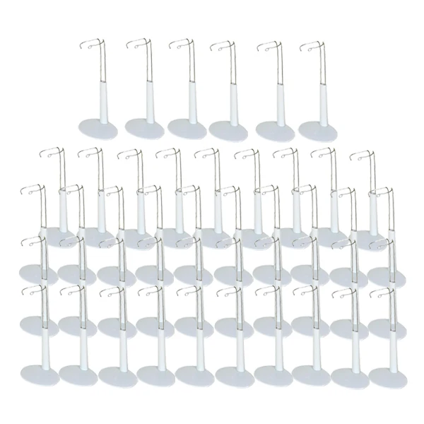 

45x Adjustable Doll Stand Display Holder For Dolls Bear Accessory 14 - 20cm