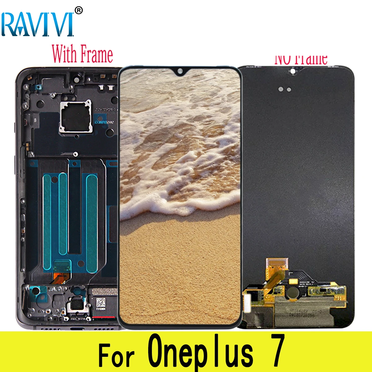 

6.41'' 1+7 AMOLED LCD For Oneplus 7 LCD Display Touch Screen Digitizer Assembly Replacement For Oneplus7