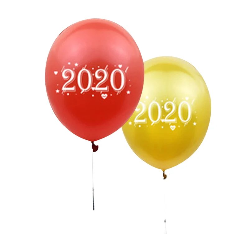 Латексные воздушные шары 2020 для новогодней рождественской вечеринки свадьбы