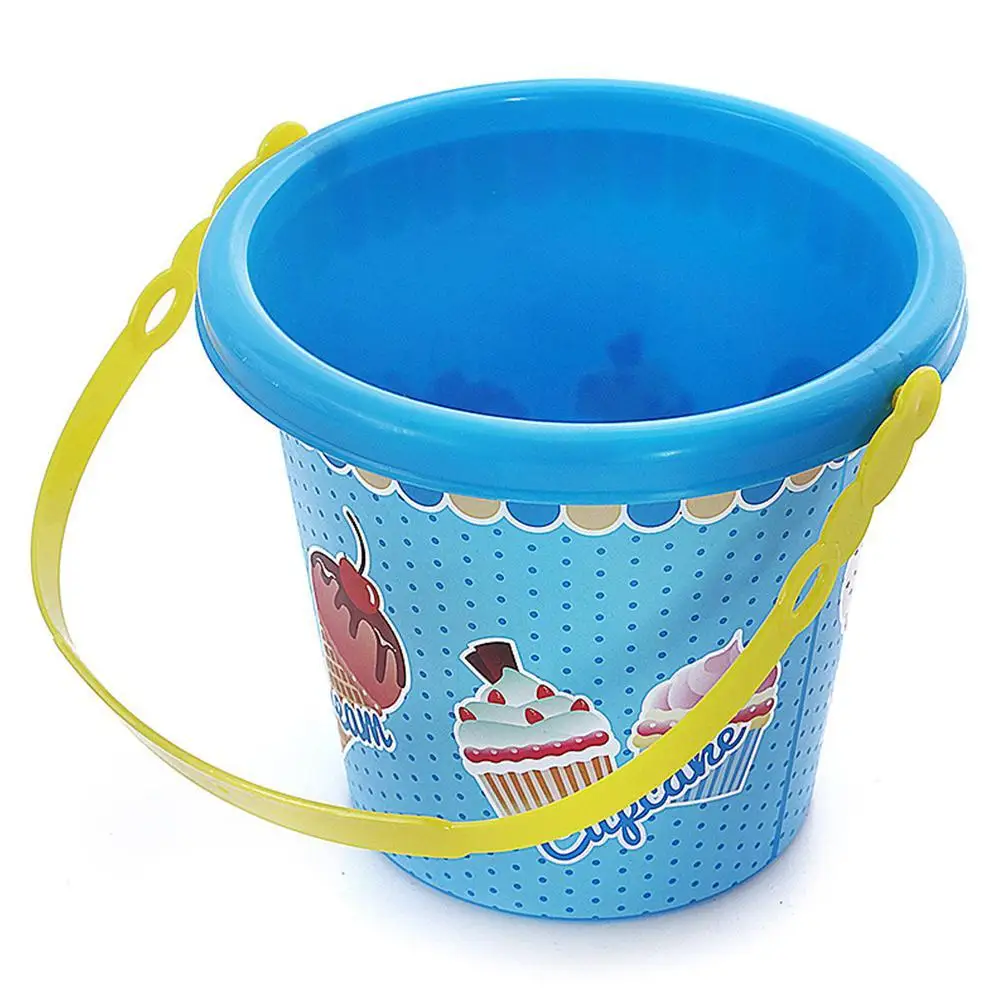 

1set Children Outdoor Beach Ice Cream Bucket Model Play Sand Sandpit Play Toys Random Color