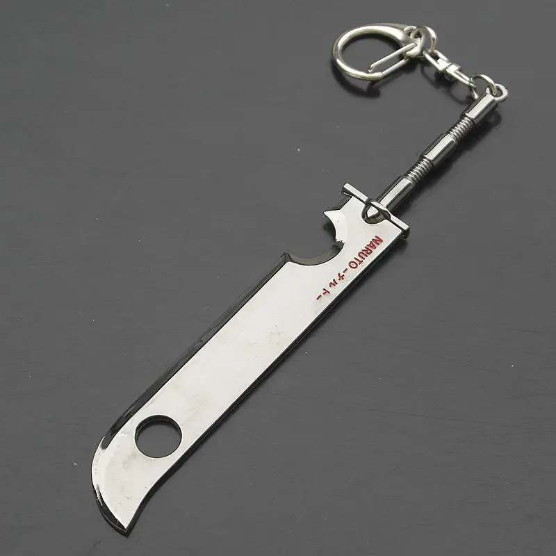 Anime Naruto Kunai Cosplay Kusanagi-no-Tsurugi Toy Uchiha Sasuke Shuriken Weapon Namikaze Minato Keychain Zabuza | Тематическая