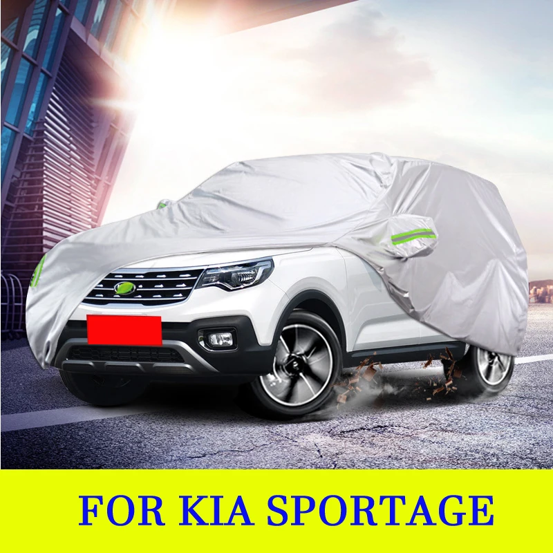 Waterproof full car covers Outdoor Sunshade Dustproof Snow For Kia Sportage QL JE SL QLE KM 2016 2017 2018 2019 2020 Accessories