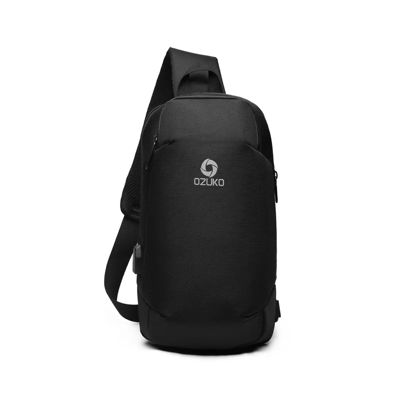 Ozuko новая многофункциональная сумка через плечо для мужчин противоугонная сумки